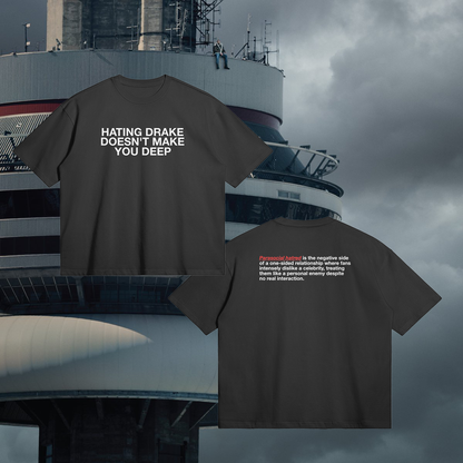 Drake Hater Black Tee Unisex